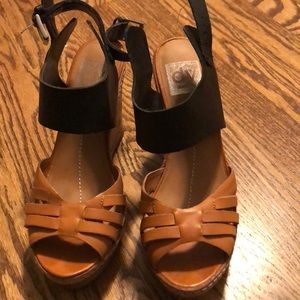 Dolce Vita Platform wedge sandals.